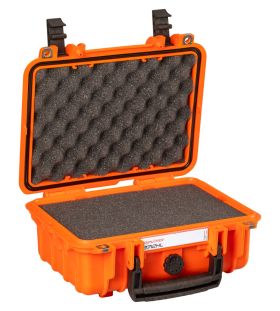 Explorer Case 2712HL, Oranje, voorzien van Plukschuim