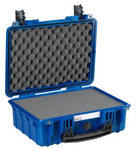 Explorer Case 3815HL, Blauw, voorzien van Plukschuim