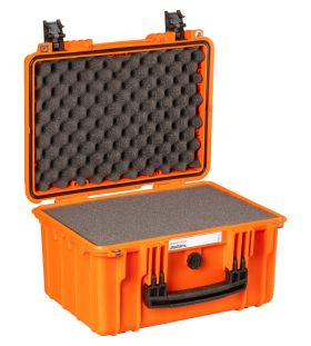 Explorer Case 3823HL, Oranje, voorzien van Plukschuim