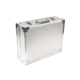 Case-6 Flightcase 10, Aluminium, voorzien van 1cm hardschuim